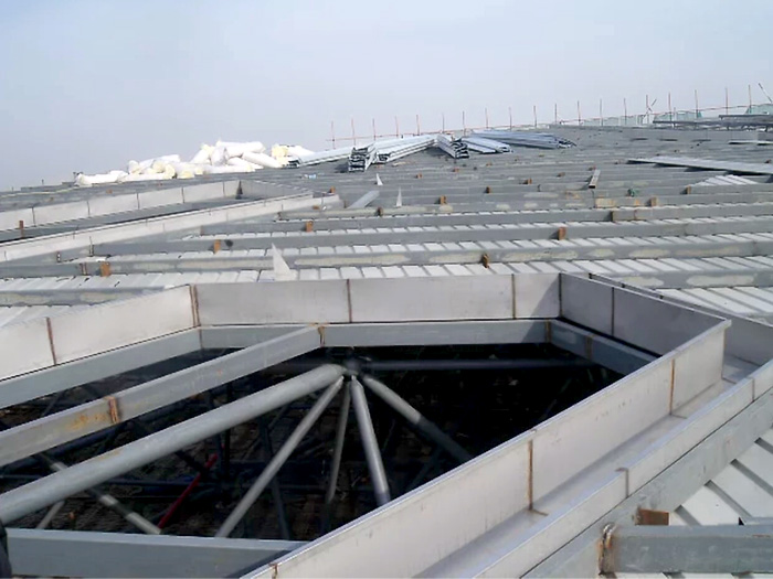 江油安吉县体育馆网架