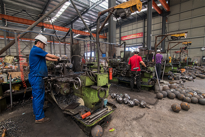 江油网架配件车间